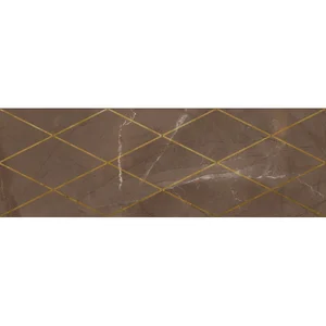 Декоративный элемент Lasselsberger Миланезе Дизайн 1664-0147 марроне 18,5x59,8 глянцевый