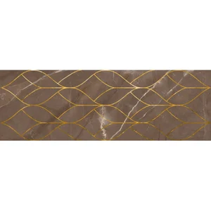 Декоративный элемент Lasselsberger Миланезе Дизайн 1664-0158 марроне 18,5x59,8 глянцевый