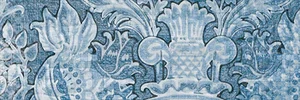 Плитка Vives Laterza Nevers Azul 25x75 глянцевая