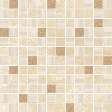 Мозаика Keraben Laurent Malla Laurent Cream 30x30 глянцевая