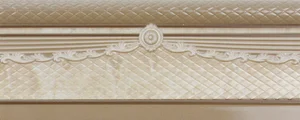 Бордюр Keraben Laurent Zocalo Medici Cream 12x30 глянцевый