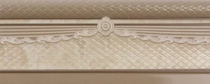 Бордюр Metropol Laurent Zocalo Medici Cream 12x30 полированный