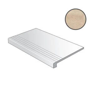 Ступень Vives Laverton Beige Gradone 60x60 матовая