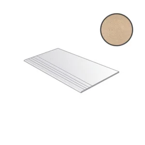 Ступень Vives Laverton-R Beige Peldano 80x80 матовая