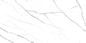Керамогранит LCM 60120TWN00P Твинстоун белый / Twinstone White 60x120 полированный