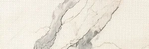 Керамогранит Lea Ceramiche Slimtech Timeless Marble Decoro Pearl Calacatta Gold Extra Satinato 100x300 сатинированный