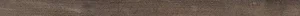 Бордюр Ariana Legend Brown Batt. 6120240 6,5x120 матовый