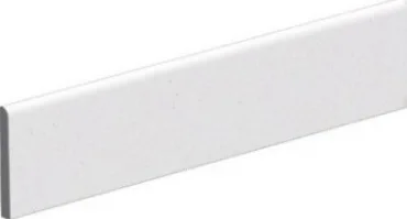 Leonardo Icon Плинтус White BT60L 9,5x60 глянцевый