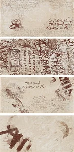 Декоративный элемент Leonardo Word Up Graffiti AL Mix 30x60 матовый