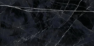 Керамогранит Level Marmi Stuoiato Calacatta Black Lappato EJ29 160x320 лаппатированный
