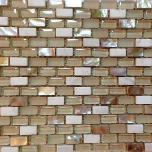 Мозаика Lace Mosaic Light Pearl 001A 28,6x28,8 глянцевая
