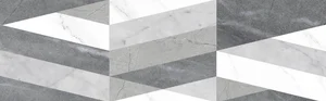 Плитка Colorker Lincoln Graphic White 31,6x100 глянцевая