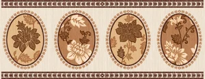 Бордюр Keraben Listello Thai Beige 9,6x25 глянцевый