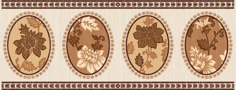 Бордюр Keraben Listello Thai Beige 9,6x25 глянцевый