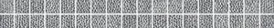 Бордюр Domino Listelo Medici Platinum 3,5x33,3 матовый