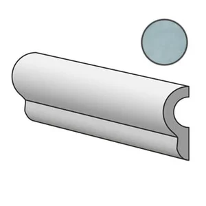 Бордюр Equipe London Artisan Aqua 24508 5x20 глянцевый
