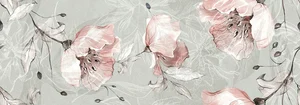 Декоративный элемент Love Tiles Sense Floral Ret 35x100 матовый