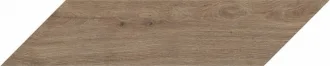 Wooden Chevron Brown