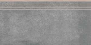 Cerrad Lukka Grafit Ступень Прямая 39,7x79,7 матовая