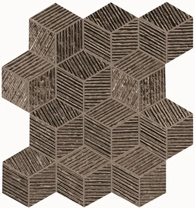 Мозаика Fap Lumina Glam Caramel Cube Mosaico fMZ9 22,6x22,6 глянцевая