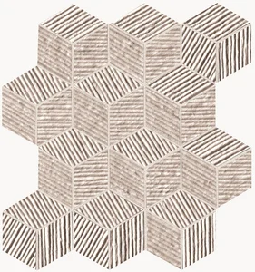 Мозаика Fap Lumina Glam Pearl Cube Mosaico fNAA 22,6x22,6 глянцевая
