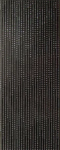 Декоративный элемент Cedam Lustri Dec Perle Nero Lucido 20x50 глянцевый