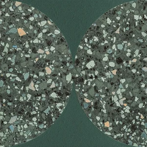 Декоративный элемент Maciej Zien Funky Dekor Gresowy Green 4 19,8x19,8 матовый