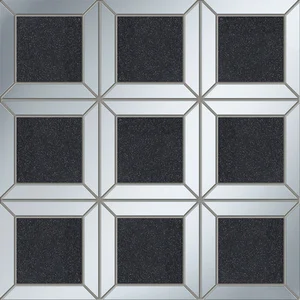Мозаика Maciej Zien Lucid Square Black 29,8x29,8 матовая