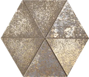 Мозаика Maciej Zien Sheen Gold 19,2x22,1 глянцевая