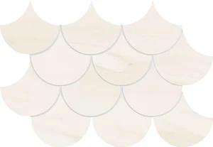 Мозаика Maciej Zien Sheen White 24,1x24,3 матовая