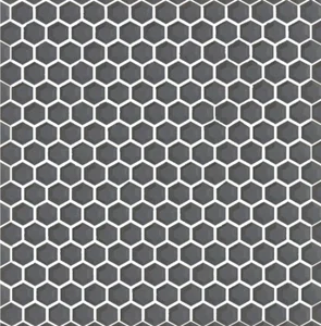 Мозаика Made+39 Cube Black Hex 3900041 28,5x30,5 матовая