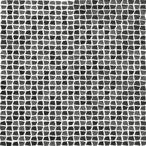 Мозаика Made+39 Cube Black Poli 3900035 30x30 матовая