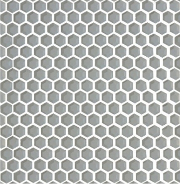 Мозаика Made+39 Cube Grey Hex 3900040 28,5x30,5 матовая