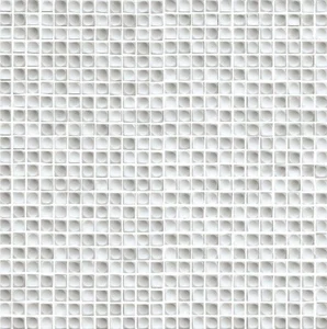 Мозаика Made+39 Cube White Circle 3900030 30x30 матовая