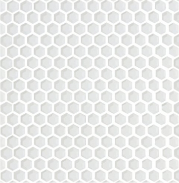 Мозаика Made+39 Cube White Hex 3900039 28,5x30,5 матовая