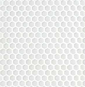 Мозаика Made+39 Cube White Hex 3900039 28,5x30,5 матовая