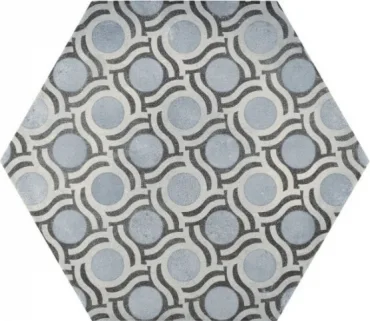 Керамогранит Made+39 Hextie Decoro 2 ETD0050 34,5x40 матовый