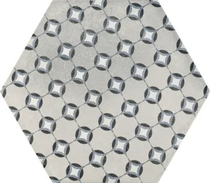 Керамогранит Made+39 Hextie Decoro 3 ETD0050 34,5x40 матовый