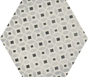 Керамогранит Made+39 Hextie Decoro 5 ETD0050 34,5x40 матовый
