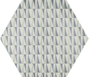 Керамогранит Made+39 Hextie Decoro 8 ETD0050 34,5x40 матовый