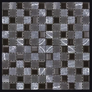 Мозаика Natural Mosaic Madras MSD-411 (Стекло Мрамор) 30x30 глянцевая