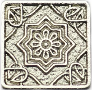 Вставка Kavarti Maghrib Nickel 3x3 лаппатированная