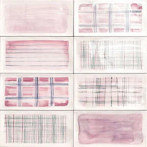 Декоративный элемент Mainzu Aquarel Deco Pink PT02917 15x30 глянцевый