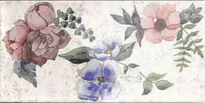 Декоративный элемент Mainzu Aquarel Decor Alina 15x30 глянцевый