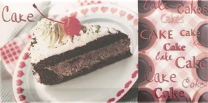 Декоративный элемент Mainzu Arkadia Decor Cake 10x20 глянцевый