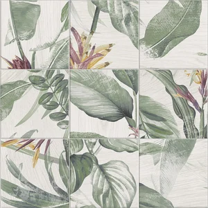 Декоративный элемент Mainzu Bottega Decor Spring Leaves 20x20 матовый