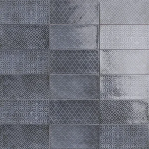 Декоративный элемент Mainzu Camden Decor Azurro 10x20 глянцевый