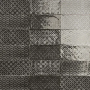 Декоративный элемент Mainzu Camden Decor Nero 10x20 глянцевый