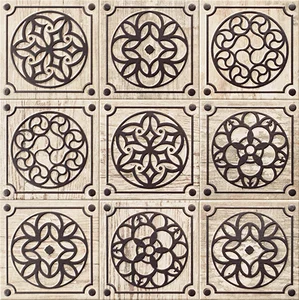 Декоративный элемент Mainzu Colonial Art Ferro PT02620 20x20 матовый