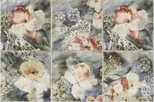 Декоративный элемент Mainzu Livorno Decor Mori Mix 20x20 глянцевый
